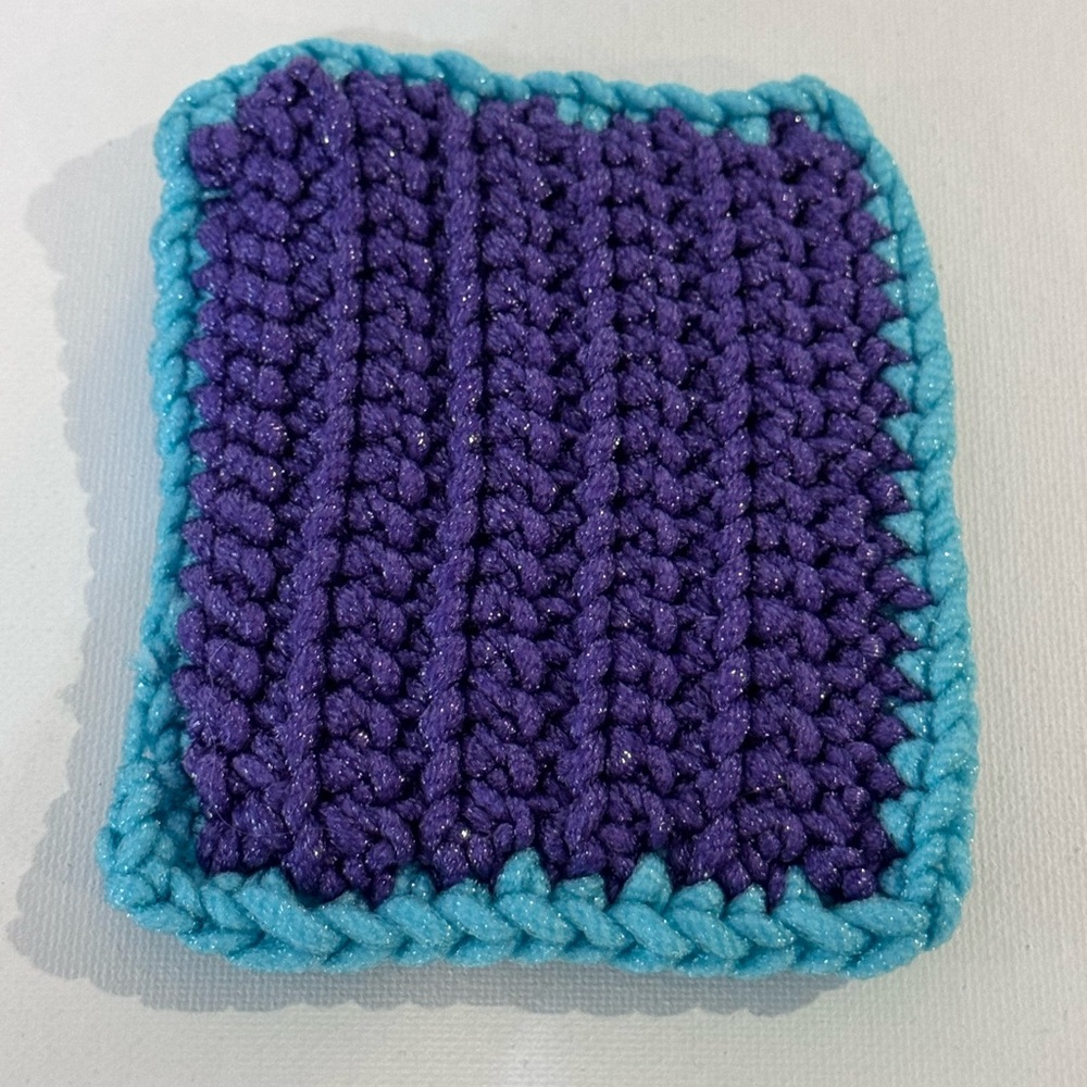 Crochet Reusable Kitchen Bathroom Scrubber